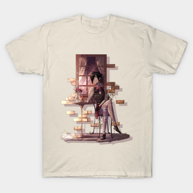 Cafe T-Shirt by glamist